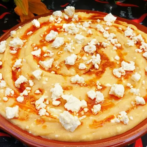 Качамак с масло и сирене